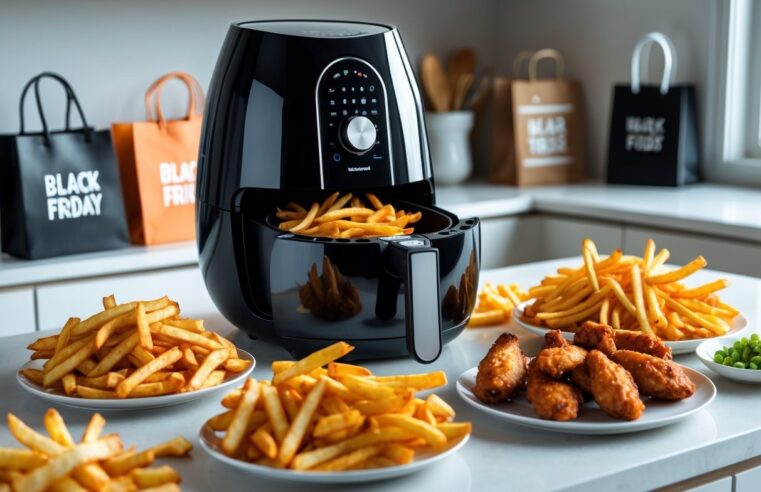 Air fryer Black Friday: crocância e praticidade com descontos incríveis