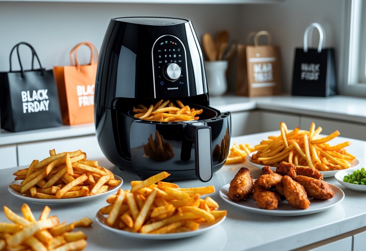 Air fryer Black Friday: crocância e praticidade com descontos incríveis